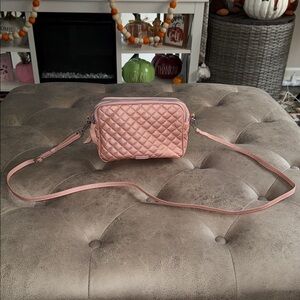 Vera Bradley Quilted Pink Crossbody Bag